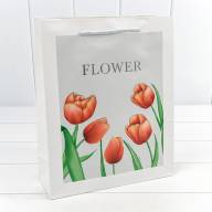 Пакет подарочный с тиснением &quot;Flower&quot; (микс) 26*32*10 210г 1/20 1/240 Арт: 000254C - Пакет подарочный с тиснением "Flower" (микс) 26*32*10 210г 1/20 1/240 Арт: 000254C