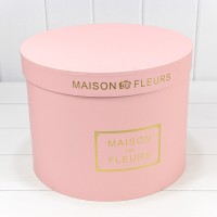 Коробки Круглые Набор 1/5 32*24,5 "Maison des Fleurs" Розовый 1/4 Арт: 7215006/10
