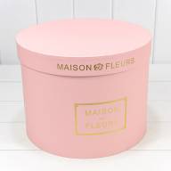 Коробки Круглые Набор 1/5 32*24,5 "Maison des Fleurs" Розовый 1/4 Арт: 7215006/10 - Коробки Круглые Набор 1/5 32*24,5 "Maison des Fleurs" Розовый 1/4 Арт: 7215006/10