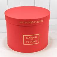 Коробки Круглые Набор 1/5 30*22,5 "Maison des Fleurs" Красный 1/4 Арт: 7219006/074 - Коробки Круглые Набор 1/5 30*22,5 "Maison des Fleurs" Красный 1/4 Арт: 7219006/074