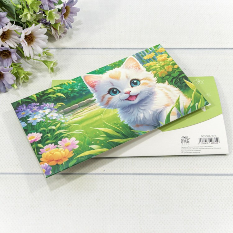 Конверт подарочный 16,5*9см 376 1/10 1/250 Арт: 003004/376