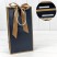 Пакет подарочный с лентой 20*38*12 210г Синий 1/10 1/120 Арт: 000502EM/16