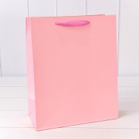 Пакет подарочный Крафт Розовый 26*32*13 180г 1/10 1/240 Арт: 000222C/182