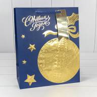 Пакет подарочный &quot;Новый год&quot; (микс 403) 26*32*13 210г 1/20 1/240 Арт: 300403C - Пакет подарочный "Новый год" (микс 403) 26*32*13 210г 1/20 1/240 Арт: 300403C