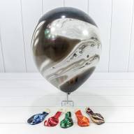 Шарики воздушные из латекса &quot;Мрамор&quot; 12&quot;/30см (100 шт.) 2,8г (микс) 1/60 Арт: 20100 - Шарики воздушные из латекса "Мрамор" 12"/30см (100 шт.) 2,8г (микс) 1/60 Арт: 20100