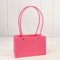 Пакет подарочный "Ваза для цветов" 22*13,5*10,5 Лиловый 1/10 1/120 Арт: 000170EA/190