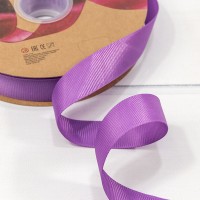 Лента Репсовая 2,5см*100ярд Класс А Фиолетовый 1/8 1/32 Арт: 597-25/111